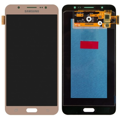 Дисплей з сенсорним екраном (модуль) Samsung J710 Galaxy J7 (2016), чорний, OLED