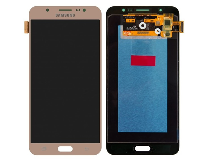 Дисплей з сенсорним екраном (модуль) Samsung J710 Galaxy J7 (2016), чорний, OLED