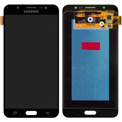 Дисплей з сенсорним екраном (модуль) Samsung J710 Galaxy J7 (2016), чорний, OLED