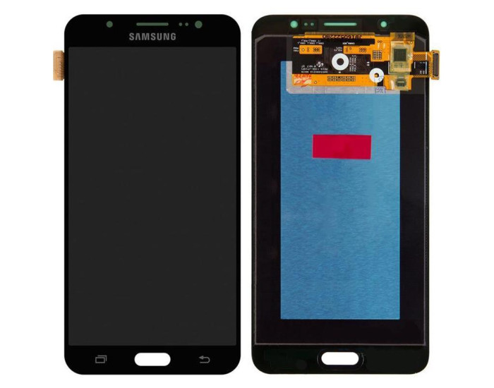 Дисплей з сенсорним екраном (модуль) Samsung J710 Galaxy J7 (2016), чорний, OLED