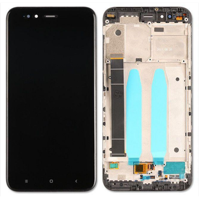 Дисплей з сенсорним екраном (модуль) Xiaomi Mi 5X, Mi A1, чорний з рамкою