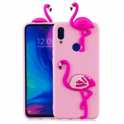 Чехол-силикон Aquarium Xiaomi Redmi 7 Flamingo summer