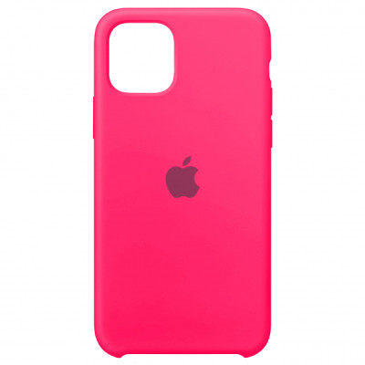 Чохол-силікон оригінал Soft Matte iPhone 11 Hot Pink