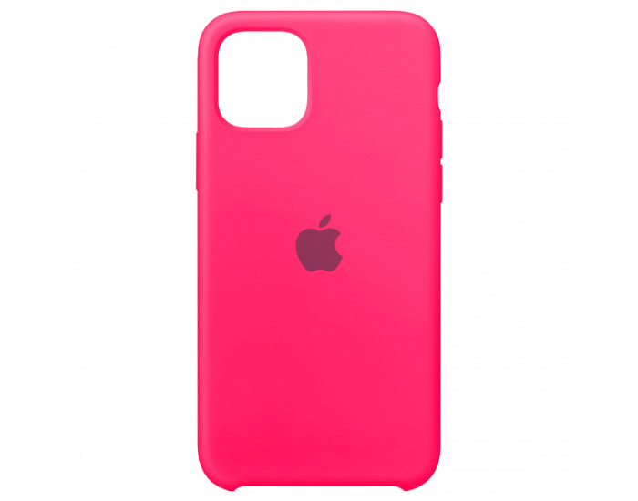 Чехол-силикон оригинал Soft Matte iPhone 11 Hot Pink