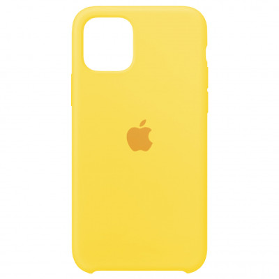 Чохол-силікон оригінал Soft Matte iPhone 11 Pro Max Yellow