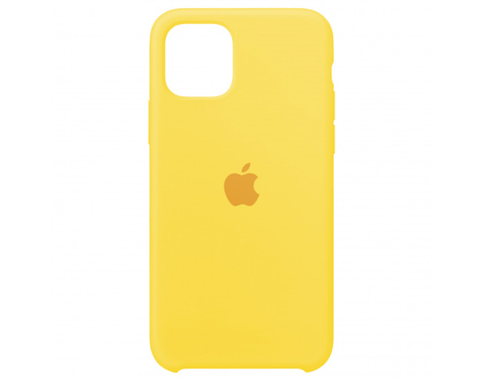 Чехол-силикон оригинал Soft Matte iPhone 11 Pro Max, Yellow