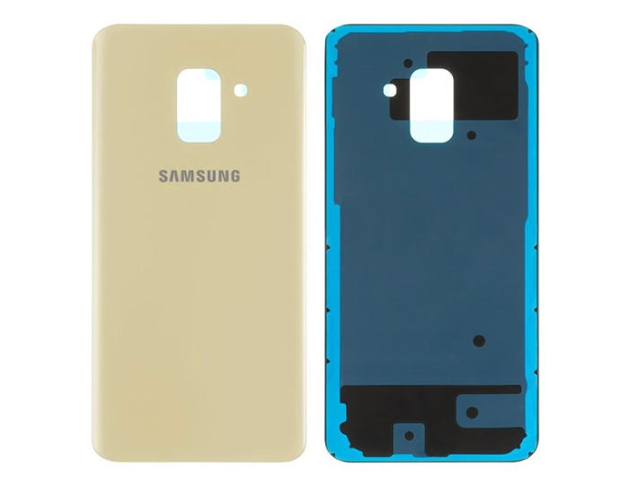Задняя крышка для Samsung A530F Galaxy A8 2018, золото