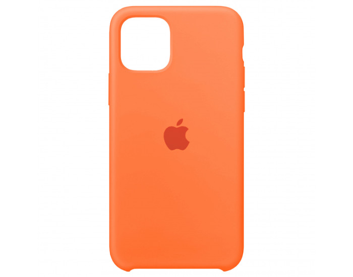 Чехол-силикон оригинал Soft Matte iPhone 11 Pro Max, Papaya