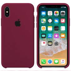 Чехол-силикон оригинал Soft Matte iPhone 7 Plus / 8 Plus Marsala