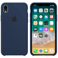 Чехол-силикон оригинал Soft Matte iPhone XS Max Blue Cobalt