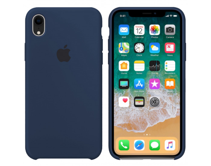 Чехол-силикон оригинал Soft Matte iPhone XS Max, Blue cobalt