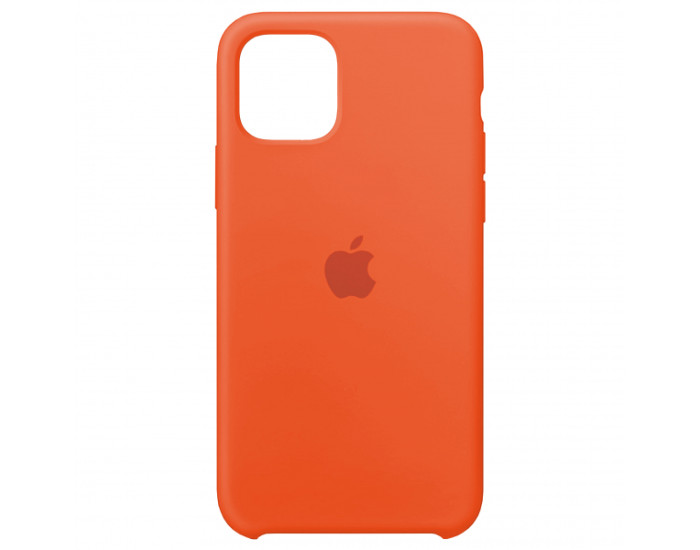 Чехол-силикон оригинал 99% Soft Matte iPhone 11 Pro, Orange