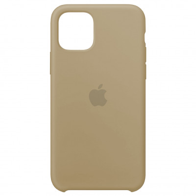 Чохол-силікон оригінал 99% Soft Matte iPhone 11 Pro Max Dark Olive