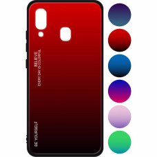 Чехол-силикон Glass Print Case Samsung A405 A40
