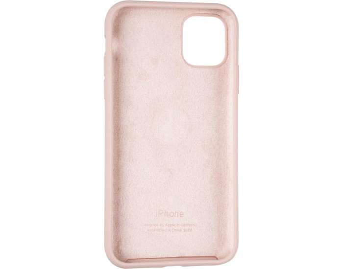 Чохол-силікон оригінал Full Cover Soft Matte iPhone 11, Pink Sand
