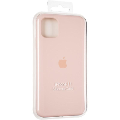 Чохол-силікон оригінал Full Cover Soft Matte iPhone 11 Pink Sand