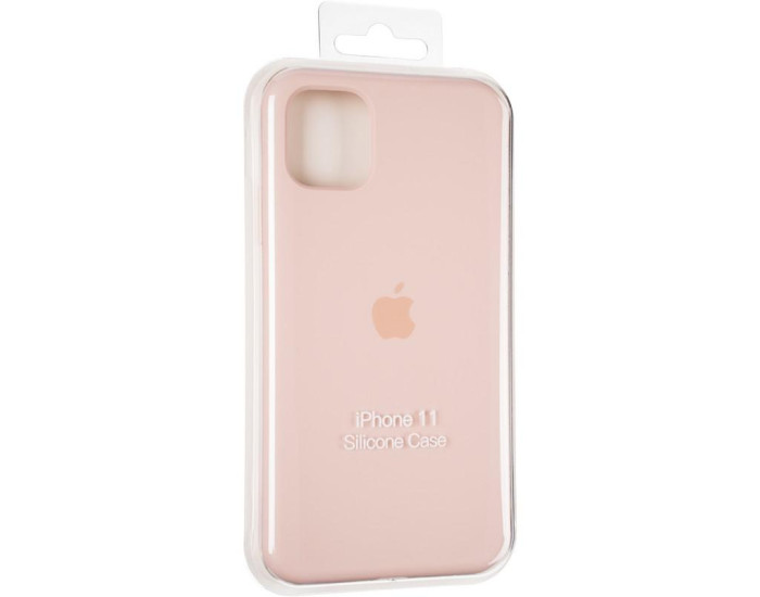 Чохол-силікон оригінал Full Cover Soft Matte iPhone 11, Pink Sand