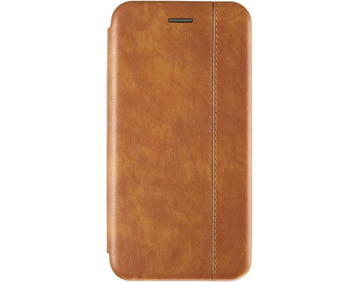 Чехол-книга Leather Gelius Xiaomi Redmi Note 8 Gold