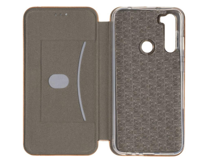 Чехол-книга Leather Gelius Xiaomi Redmi Note 8 Gold