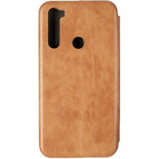Чехол-книга Leather Gelius Xiaomi Redmi Note 8 Gold