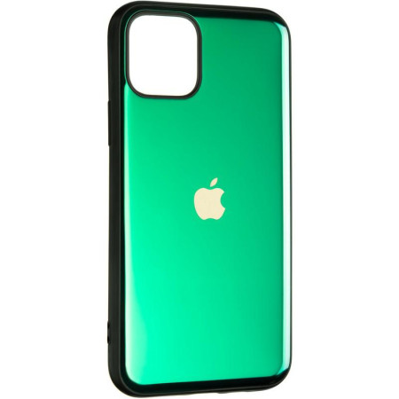 Чехол-силикон Gelius Metal Glass Case iPhone 11 Pro Green