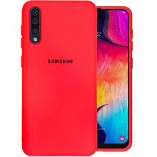 Чехол-силикон оригинал Full Soft Matte Samsung A307 A30s / A505 A50 Red
