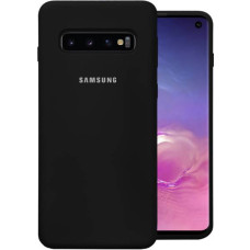 Чехол-силикон оригинал Full Soft Matte Samsung G975 S10 Plus Black