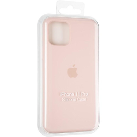 Чехол-силикон оригинал Full Soft Matte iPhone 11 Pro Pink sand (Класс А)
