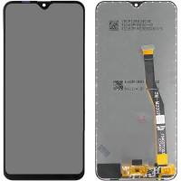 Дисплей з сенсорним екраном (модуль) Samsung M205 Galaxy M20 (2019), чорний, OEM