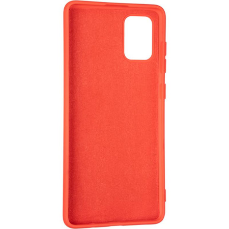 Чехол-силикон оригинал Full Soft Matte Samsung A715 A71 Red