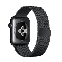 Ремінець для Apple Watch Milanise Loop Series 42/44/45/49 mm Black