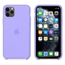 Чехол-силикон оригинал Soft Matte iPhone 11 Pro, Lilac cream