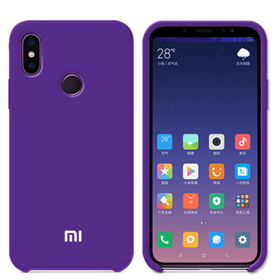 Чехол-силикон оригинал Full Cover Soft Matte Xiaomi Redmi 8 Violet
