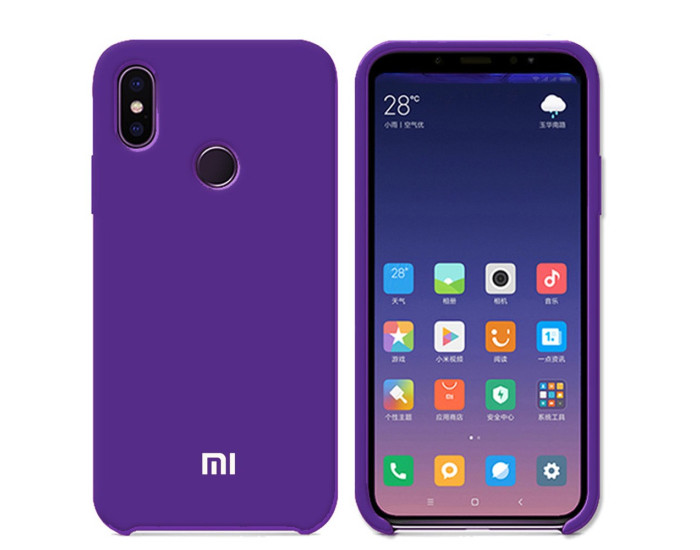 Чехол-силикон оригинал Full Cover Soft Matte Xiaomi Redmi 8 Violet