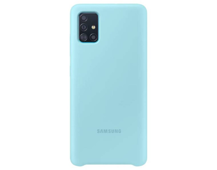Чехол-силикон оригинал Full Soft Matte Samsung A515 A51 Lilac