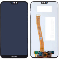 Дисплей с сенсорным экраном (модуль) Huawei P20 Lite, ANE-L21, ANE-LX1, черный, оригинал