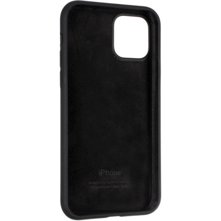 Чехол-силикон оригинал Full Soft Matte iPhone 11 Pro Black