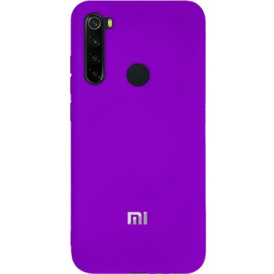 Чехол-силикон оригинал Soft Matte Xiaomi Redmi Note 9 Lilac