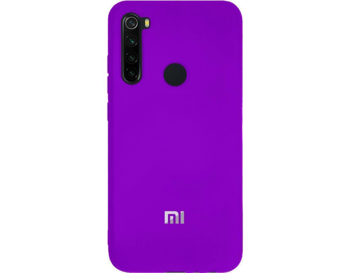 Чехол-силикон оригинал Soft Matte Xiaomi Redmi Note 9 Lilac