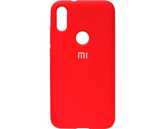Чехол-силикон оригинал Soft Matte Xiaomi Redmi Note 9 Red
