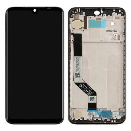 Дисплей с сенсорным экраном (модуль) Xiaomi Redmi Note 7, Note 7 Pro, черный, с рамкой,c кнопками
