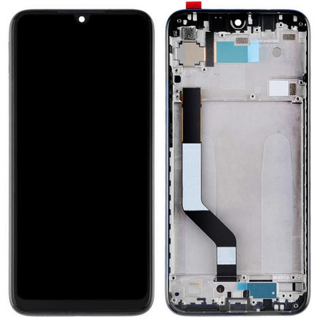 Дисплей с сенсорным экраном (модуль) Xiaomi Redmi Note 7, Note 7 Pro, черный, с рамкой,c кнопками