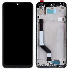 Дисплей з сенсорним екраном (модуль) Xiaomi Redmi Note 7, Note 7 Pro, чорний, з рамкой,c кнопками