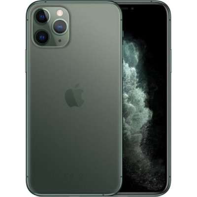 Задня панель корпуси для iPhone 11 Pro Max, Green (Small Hole)