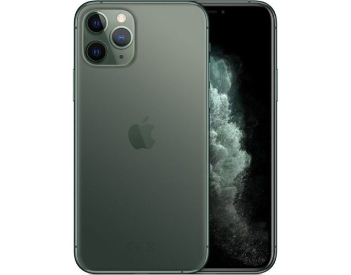 Задняя панель корпуса для iPhone 11 Pro Max, Green (Small Hole)