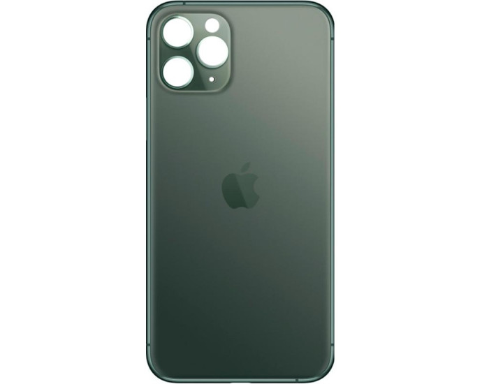 Задняя панель корпуса для iPhone 11 Pro Max, Green (Small Hole)
