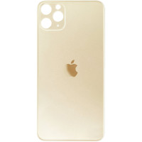 Задняя панель корпуса для iPhone 11 Pro Max, Gold (Small Hole)