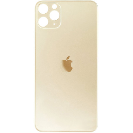 Задняя панель корпуса для iPhone 11 Pro Max, Gold (Small Hole)