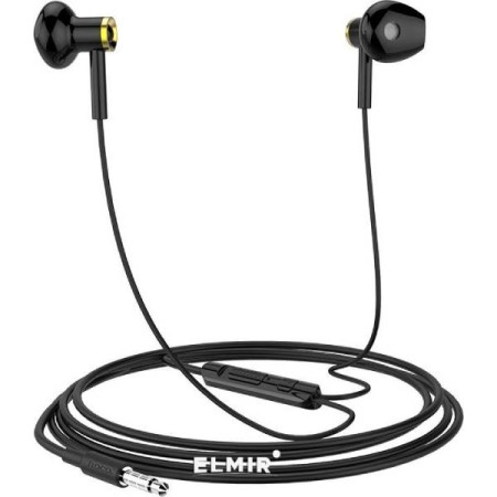 Наушники 3,5 Hoco M47 с микрофоном Black