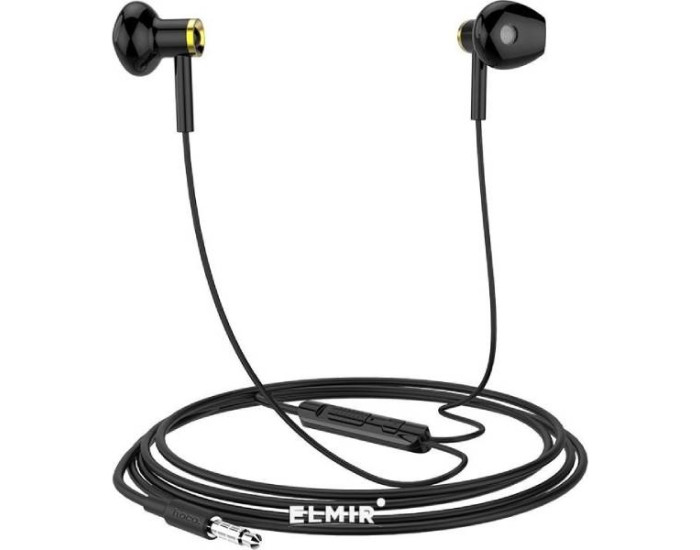 Наушники 3,5 Hoco M47 с микрофоном Black
